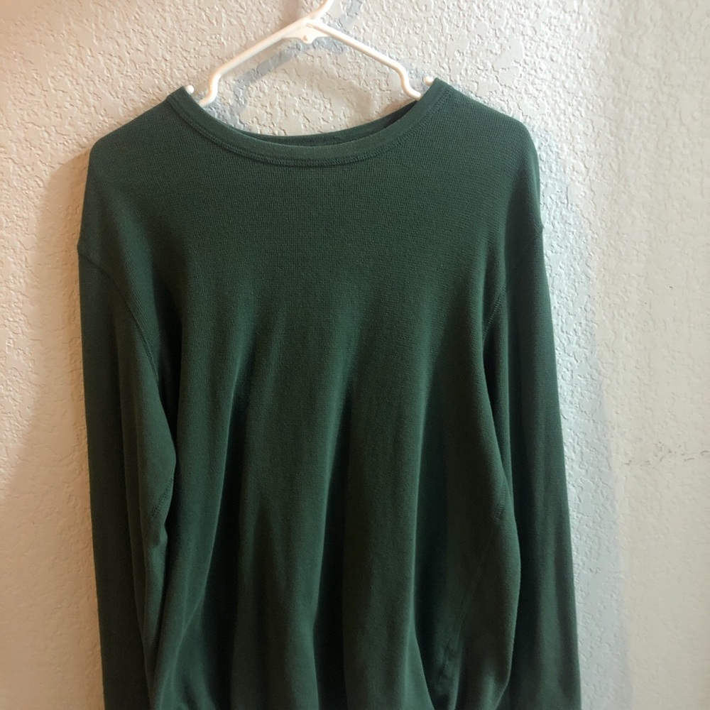 Green gap long sleeve shirt